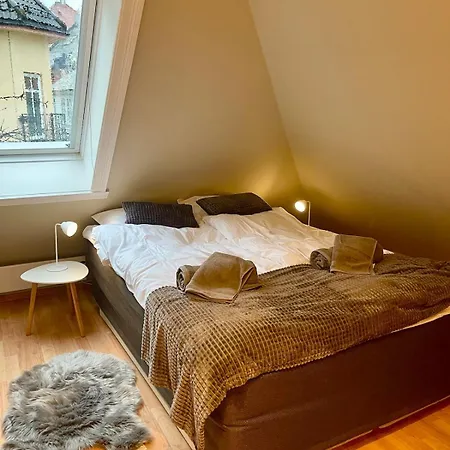 Charming House With Roof Terrace And Sea View Leilighet Bergen